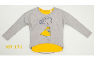 Комплект (джемпер и футболка)